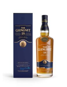 (Damaged GiftBox) The Glenlivet Single Malt Whisky Scotland 18 Yo 70cL